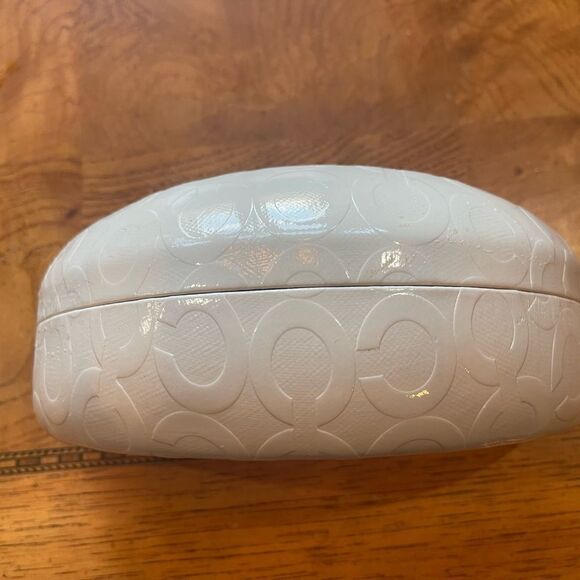 Ivory Coach Sunglass Case main image 10
